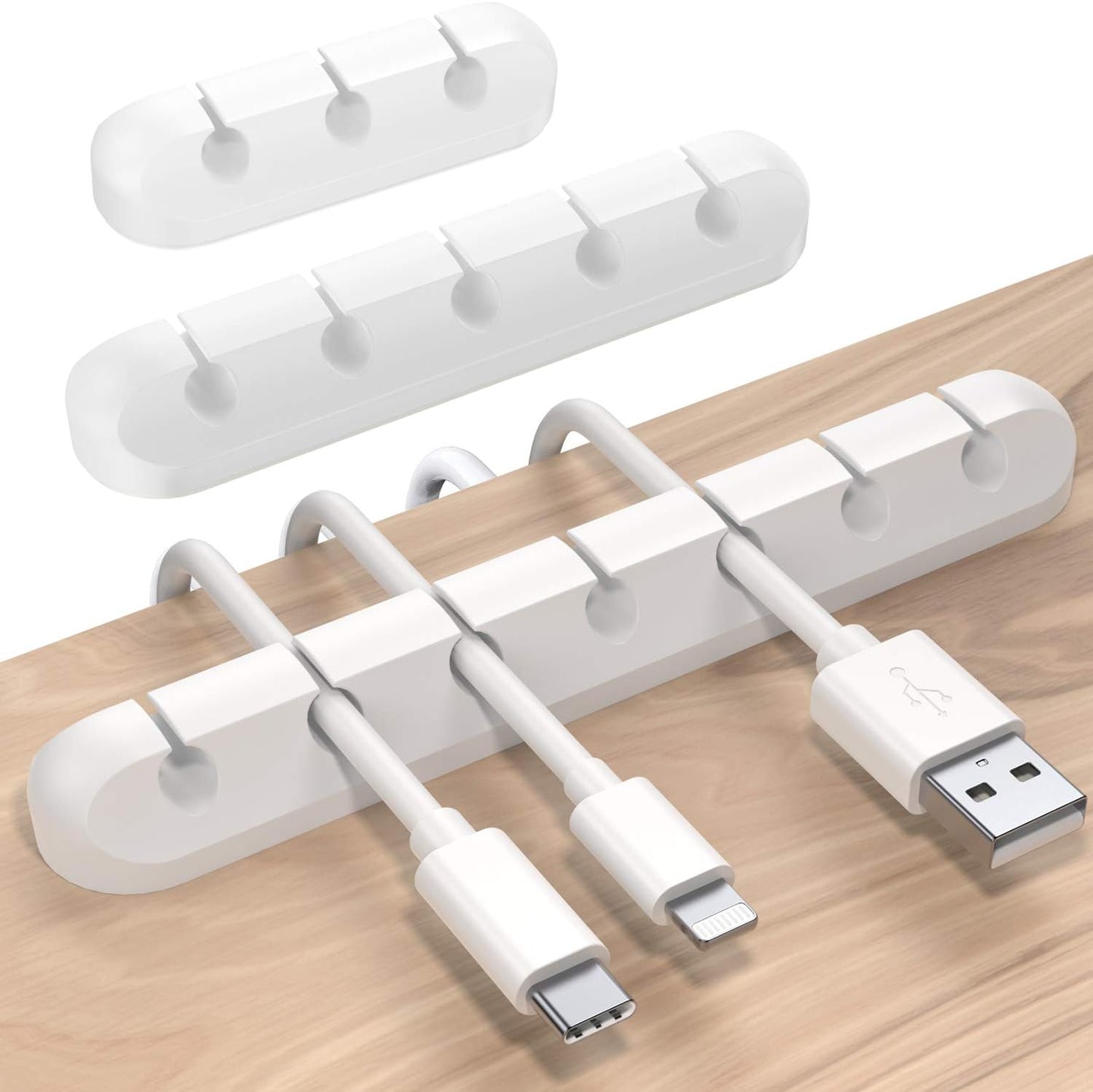 Cable Holder Cable Clips Cable Management Self-Adhesive Cable Organizer Multipurpose Cable Routing