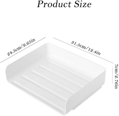 4-tier stackable A4 document tray, letter tray organiser, desk tidy