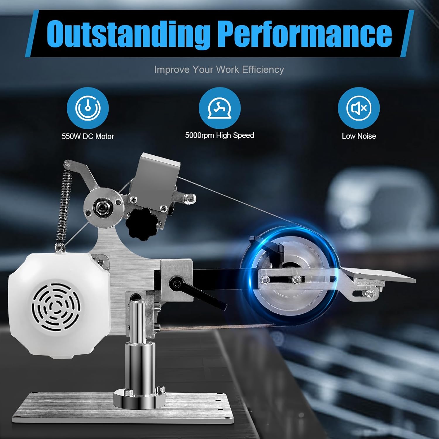 Levigatrice a nastro con motore brushless, 220 V Levigatrice a nastro Levigatrice a disco Lucidatrice Levigatrice a nastro + motore brushless Levigatrice Segnaletica