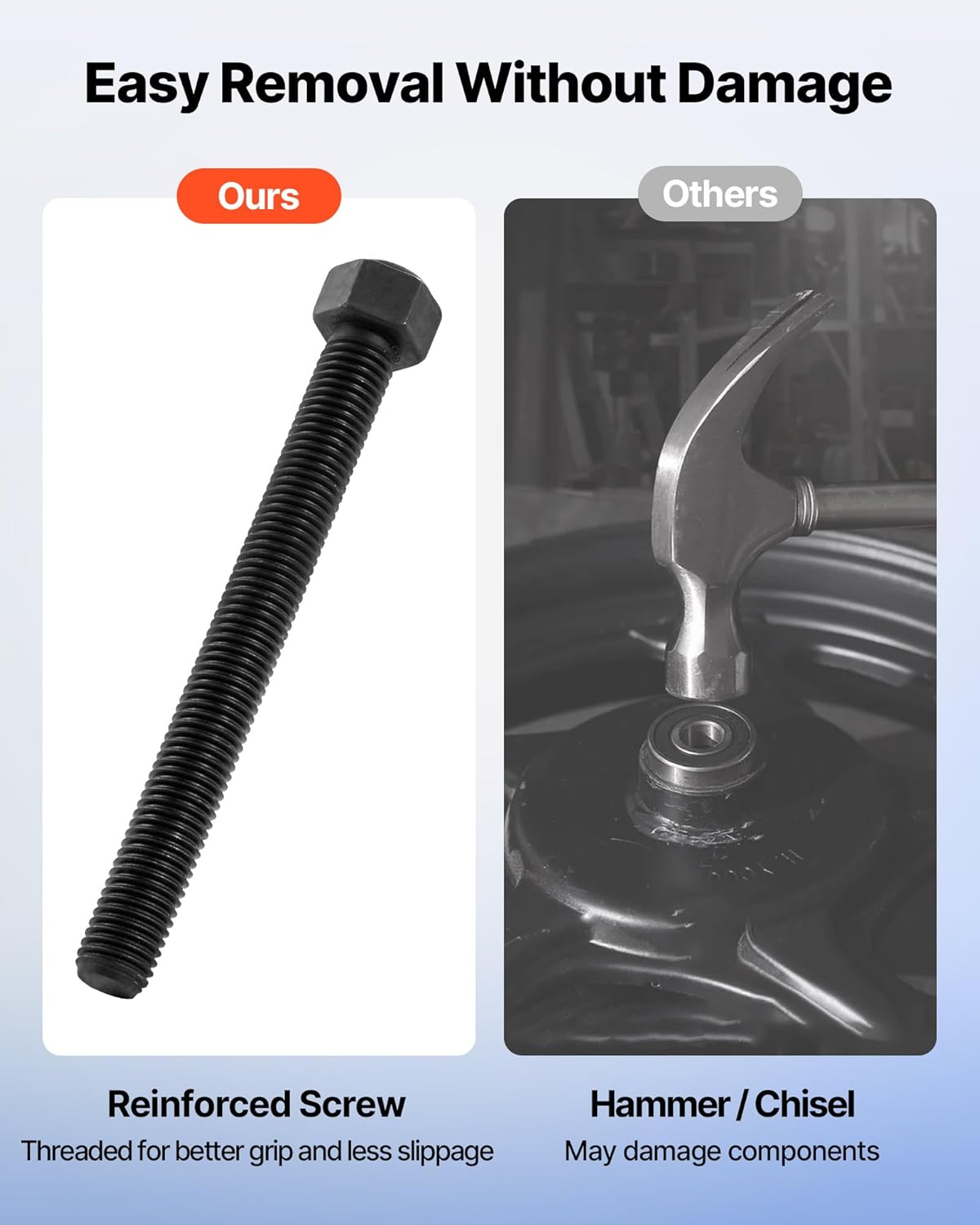 Kit Pressa per Cuscinetti, 10+24 Pezzi, Utensile per Boccole, Set per Piste e Guarnizioni con 13 Boccole, Telaio a C e Manicotti, Strumenti di Installazione e Rimozione con Custodia