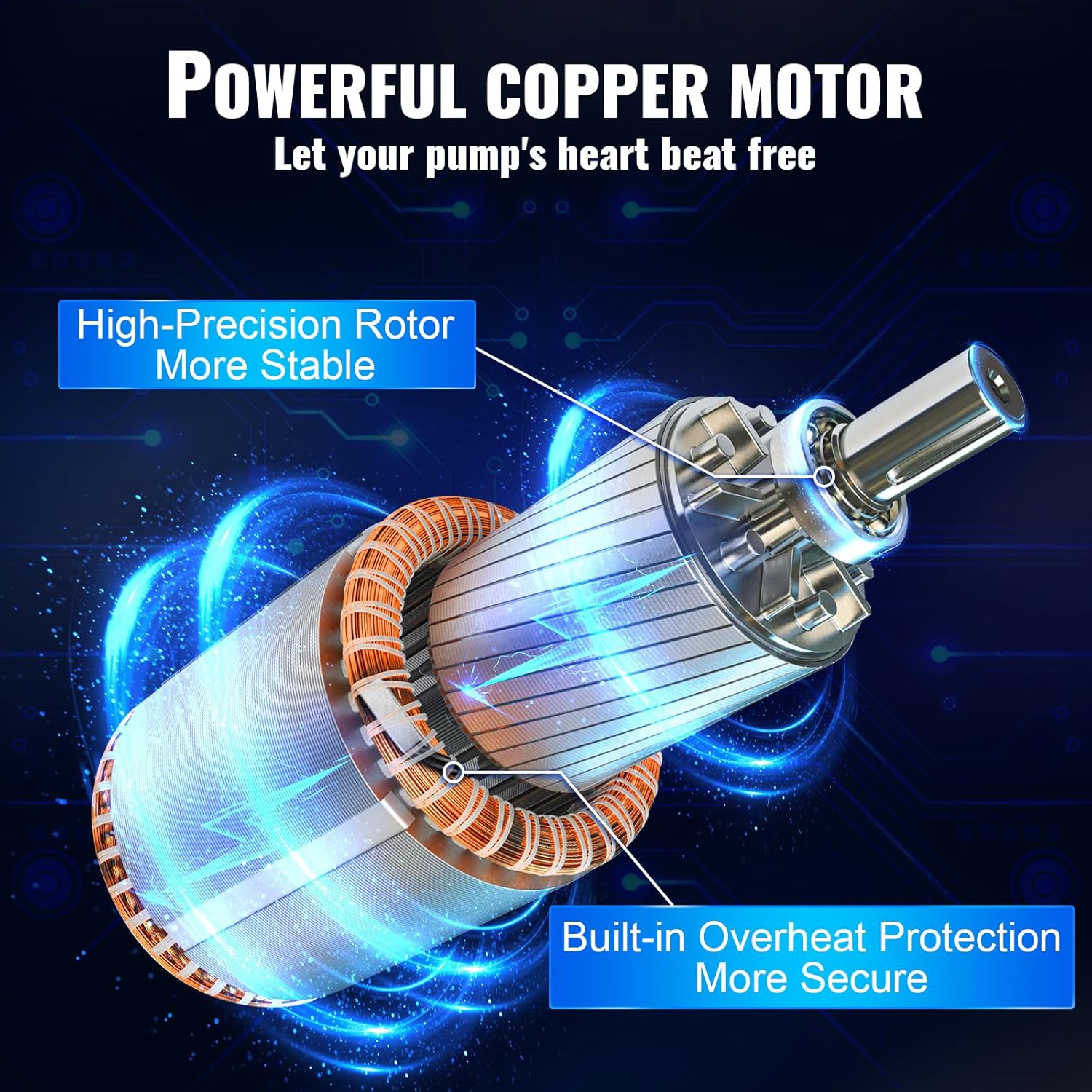 VEVOR Pompa Sommergibile per Pozzi Profondi, IP68 1500W 230 V 50 Hz, Massima Portata 9,8 m³/h Prevalenza 108 m, Cavo Elettrico 9,1 m, Pompa Acciaio Inox per Irrigazione Industriale Uso Domestico